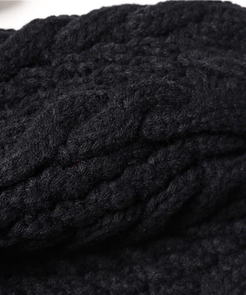 reca（レカ）の「ケーブル編みニット帽（ニットキャップ/ビーニー・レディース・ネイビー/ブラウン/レッド系その他/ボルドー/ブラック系その他/ブラック/ブラウン系その他2/レッド系その他2/レッド系その他3/ブルー系その他2/ブラック系その他3/ブラック系その他2・FREE）」の22枚目の写真