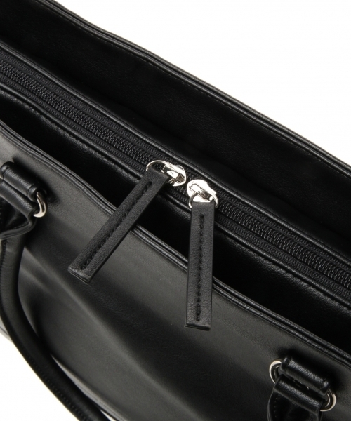 RAGEBLUE（レイジブルー）の「＜2WAY仕様＞フェイクレザートートバッグ/731555（トートバッグ・メンズ・キャメル/ダークブラウン/ブラック・FREE）」の8枚目の写真