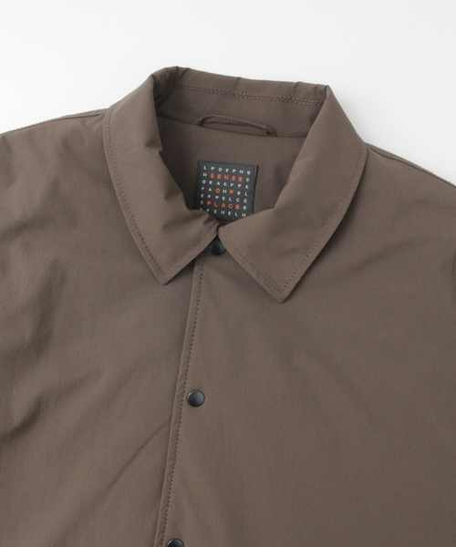 SENSE OF PLACE by URBAN RESEARCH（センスオブプレイスバイアーバンリサーチ）の「4WAYストレッチパテッドコーチジャケット（ブルゾン・メンズ・ブラック/その他/ダークブラウン・MEDIUM/LARGE）」の18枚目の写真