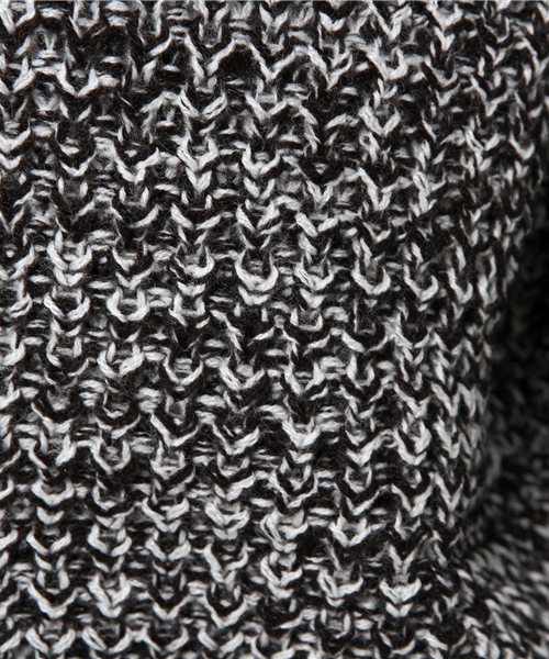 VENCEEXCHANGE（ヴァンスエクスチェンジ）の「アクリルBigワッフルニット            （ニット/セーター・レディース・ブラック/オフホワイト/グレー・MEDIUM）」の9枚目の写真