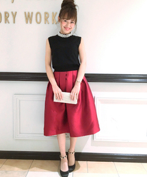 laboratory work | ニットトップスセットアップドレス(ドレス)