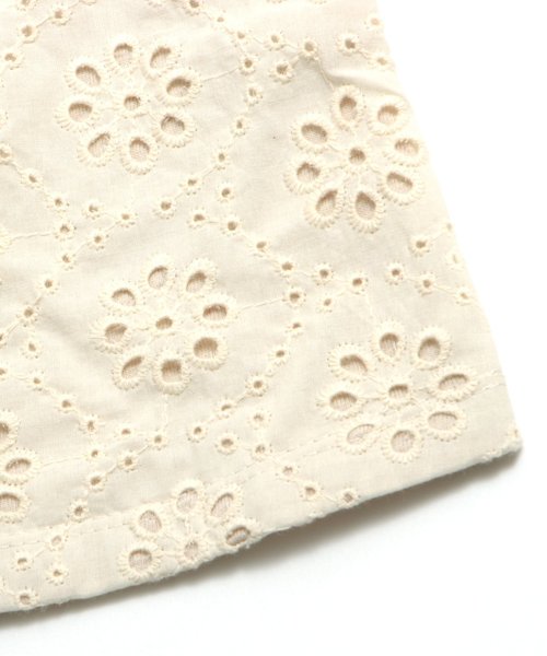 BREEZE（ブリーズ）の「レースTシャツ（Tシャツ/カットソー・キッズ・キナリ/ラベンダー/エメラルド・90/140/120/95/80/110/130/100）」の8枚目の写真