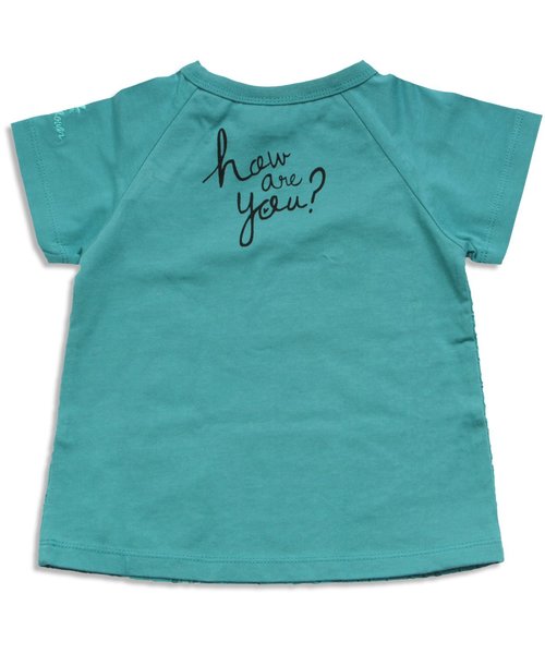 BREEZE（ブリーズ）の「レースTシャツ（Tシャツ/カットソー・キッズ・キナリ/ラベンダー/エメラルド・90/140/120/95/80/110/130/100）」の12枚目の写真