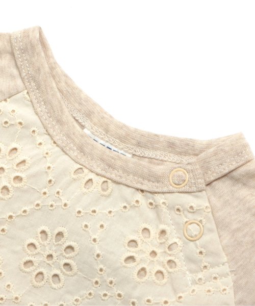 BREEZE（ブリーズ）の「レースTシャツ（Tシャツ/カットソー・キッズ・キナリ/ラベンダー/エメラルド・90/140/120/95/80/110/130/100）」の15枚目の写真