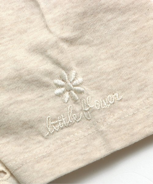 BREEZE（ブリーズ）の「レースTシャツ（Tシャツ/カットソー・キッズ・キナリ/ラベンダー/エメラルド・90/140/120/95/80/110/130/100）」の9枚目の写真