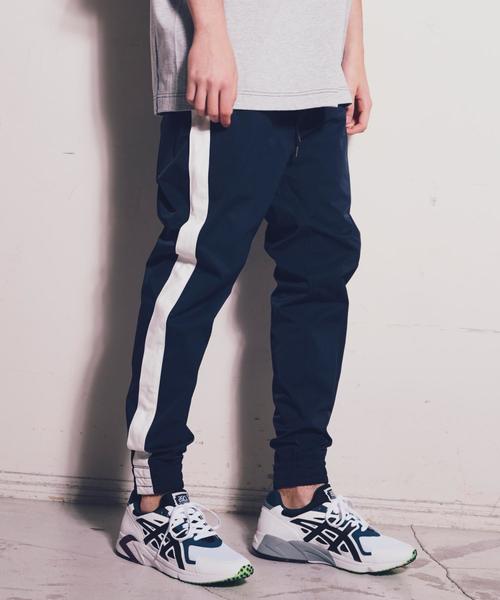 MONKEY TIME（モンキータイム）の「【WEB LIMITED】＜monkey time＞ C/N LINE SKNY JOGGER/ジョガーパンツ（その他パンツ・メンズ・ネイビー/ブラック・SMALL/LARGE/X-LARGE/MEDIUM）」の3枚目の写真