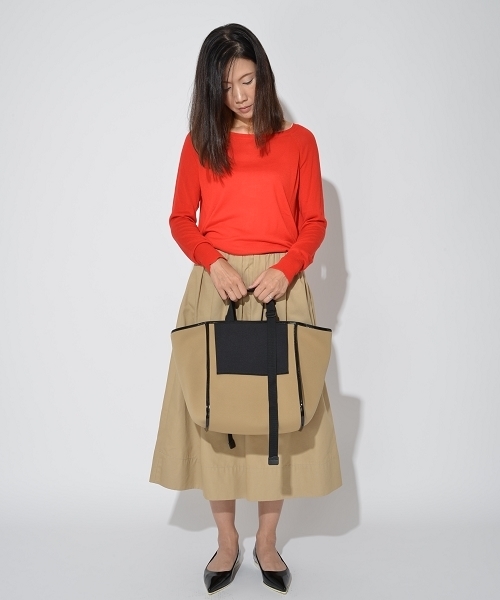 SOLPRESA（ソルプレーサ）の「ボンディングトートバッグ（トートバッグ・レディース・ベージュ/グレー/ピンク/ブラック・ONE SIZE）」の15枚目の写真