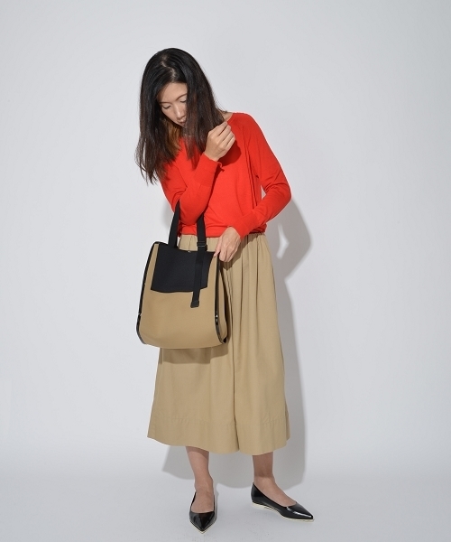 SOLPRESA（ソルプレーサ）の「ボンディングトートバッグ（トートバッグ・レディース・ベージュ/グレー/ピンク/ブラック・ONE SIZE）」の22枚目の写真