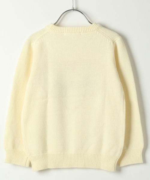 GLOBAL WORK（グローバルワーク）の「【キッズ】ガラクルーニットプルオーバー長袖17/763278（ニット/セーター・キッズ・ホワイト/ネイビー/イエロー/グレー/ホワイト系その他/ダークブルー/ダークグレー/ホワイト系その他3・LARGE/X-LARGE/XX-LARGE/SMALL/MEDIUM）」の14枚目の写真