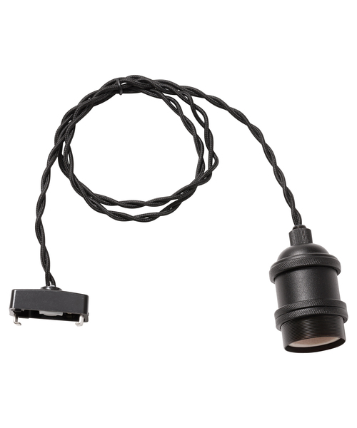 BRID（ブリッド）の「.［パーツ販売］ブリッド ジェネラル ソケット / BRID GENERAL SOCKET［BLACK TWIST_E26］（照明・レディース・シルバー/ゴールド/ホワイト/ブラック・FREE）」の2枚目の写真