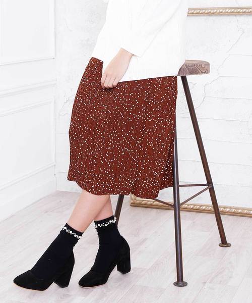 Bifrost（ビフレスト）の「プリーツスカート（スカート・レディース・ブラック/レッド/グリーン・FREE）」の18枚目の写真