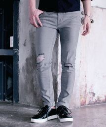 THE CASUAL | ストレッチダメージスキニーデニムパンツ(デニムパンツ)