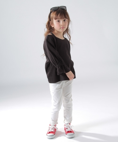 BAYFLOW（ベイフロー）の「BAYFLOW／[KIDS]ベーシックスキニーデニム 18SS（デニムパンツ・キッズ・ライトブルー/インディゴブルー/オフホワイト/ブラック/サックスブルー・X-LARGE/MEDIUM/LARGE/SMALL/XX-LARGE）」の14枚目の写真