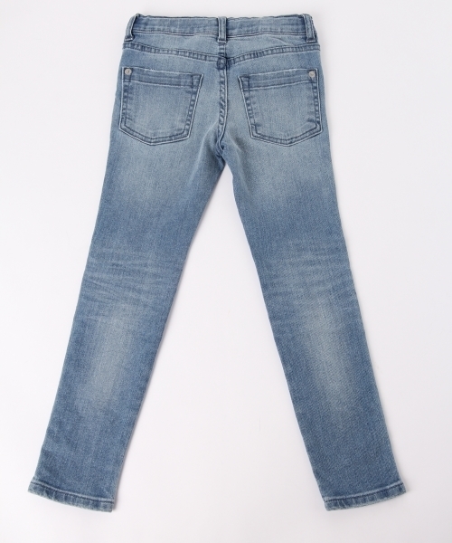 BAYFLOW（ベイフロー）の「BAYFLOW／[KIDS]ベーシックスキニーデニム 18SS（デニムパンツ・キッズ・ライトブルー/インディゴブルー/オフホワイト/ブラック/サックスブルー・X-LARGE/MEDIUM/LARGE/SMALL/XX-LARGE）」の13枚目の写真