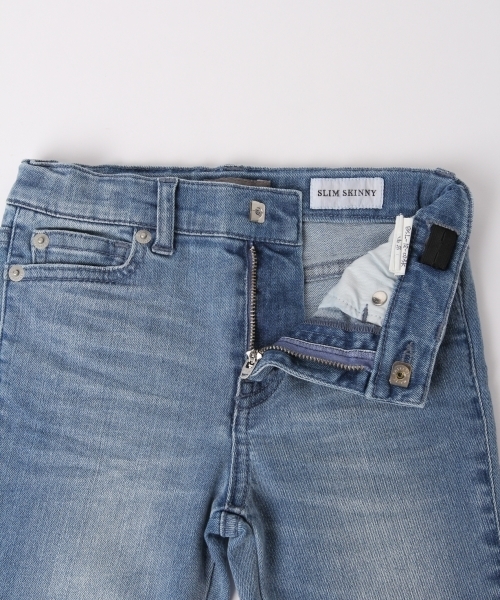 BAYFLOW（ベイフロー）の「BAYFLOW／[KIDS]ベーシックスキニーデニム 18SS（デニムパンツ・キッズ・ライトブルー/インディゴブルー/オフホワイト/ブラック/サックスブルー・X-LARGE/MEDIUM/LARGE/SMALL/XX-LARGE）」の9枚目の写真