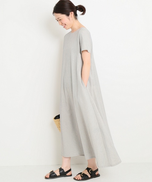 Iena イエナ の ストライプフレアデザインワンピース ワンピース Wear