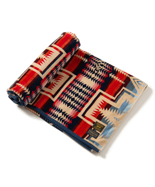 PENDLETON（ペンドルトン）の「GLAMB Oversized Jacquard Towel by PENDLETON / ペンドルトン別注 グラムオーバーサイズドジャガードタオル バスタオル ブランケット（ブランケット・メンズ・マルチ・FREE）」の4枚目の写真