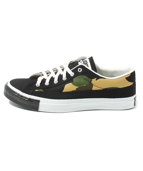 A BATHING APE（アベイシングエイプ）の「APESTA COURT（スニーカー・メンズ・ブラック/グリーン・8.5/9.5/11/7.5/7/9/8/10）」の3枚目の写真