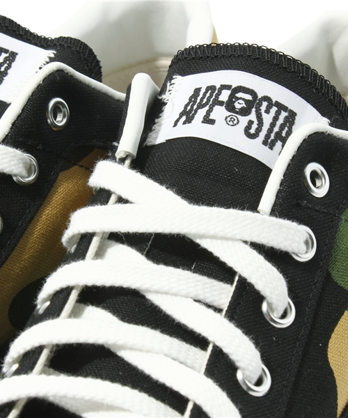 A BATHING APE（アベイシングエイプ）の「APESTA COURT（スニーカー・メンズ・ブラック/グリーン・8.5/9.5/11/7.5/7/9/8/10）」の8枚目の写真