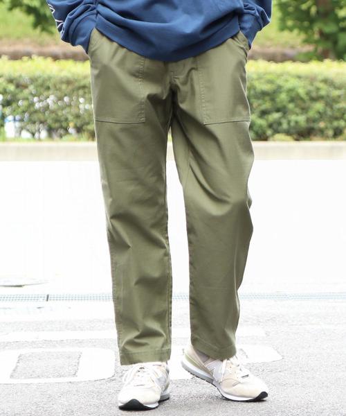 coen(コーエン)の「バックサテンベイカーテーパードパンツ(その他パンツ・メンズ・オリーブ/ネイビー・SMALL/MEDIUM/LARGE/X-LARGE)」の20枚目の写真