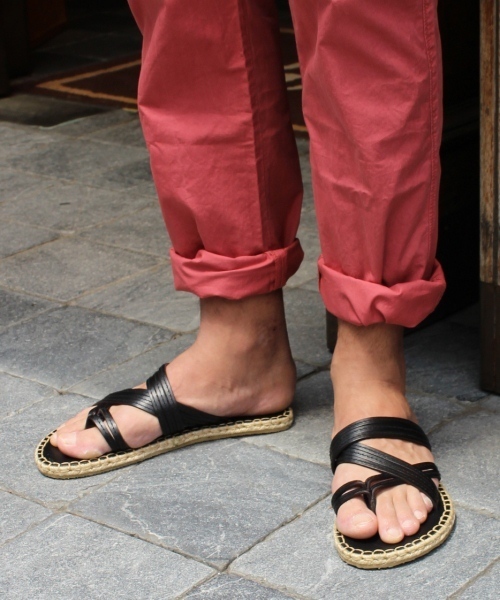 JOURNAL STANDARD（ジャーナルスタンダード）の「☆JUTE CHACO EVOLUTION サンダル（サンダル・メンズ・ブラック/ダークブラウン/ネイビー/ライトブラウン・40/41/43/42）」の5枚目の写真