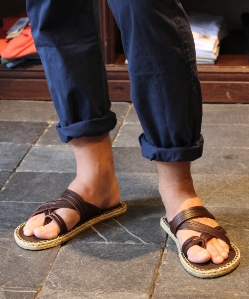 JOURNAL STANDARD（ジャーナルスタンダード）の「☆JUTE CHACO EVOLUTION サンダル（サンダル・メンズ・ブラック/ダークブラウン/ネイビー/ライトブラウン・40/41/43/42）」の6枚目の写真