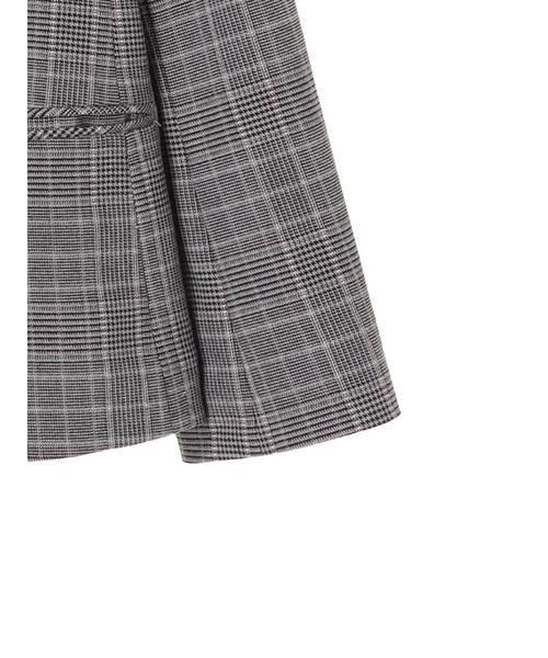 YECCA VECCA（イェッカヴェッカ）の「Ｐ．グレンチェックジャケット（ミリタリージャケット・レディース・チェック・FREE）」の12枚目の写真