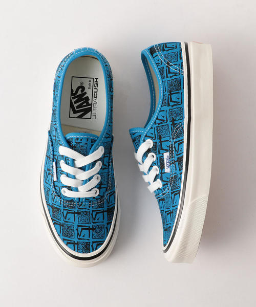 VANS（バンズ）の「＜VANS（バンズ）＞ANAHEIM AUTHENTIC オーセンティック SQUAREROOTスニーカー（スニーカー・レディース・ホワイト/コバルトブルー/パープル・5/4h/5h/6/6h）」の2枚目の写真