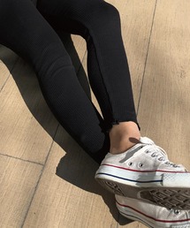 meJane（ミージェーン）の「裾メローリブテレコレギンス（レギンス/スパッツ）」