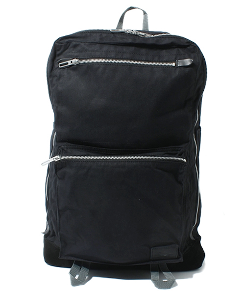 PORTER（ポーター）の「PORTER SUNRAIN DAY PACK LARGE ＜B印 YOSHIDA SELECT＞ （バックパック/リュック・メンズ・オフホワイト/ブラック/オレンジ/ブルー系その他・ONE SIZE）」の3枚目の写真