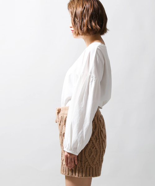 WEGO(ウィゴー)の「WEGO/ロービングケーブルショートパンツ(その他パンツ・レディース・ライトブラウン/ライトベージュ・FREE)」の7枚目の写真