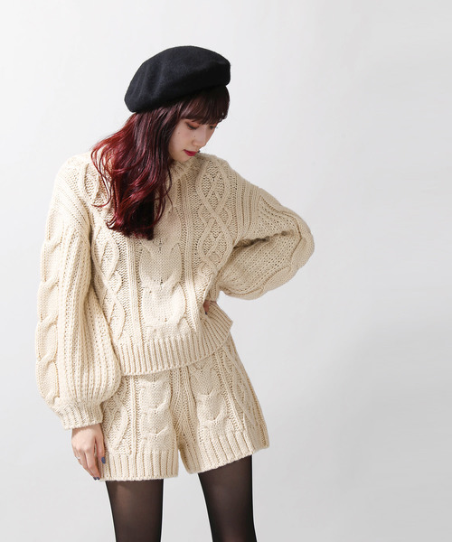 WEGO(ウィゴー)の「WEGO/ロービングケーブルショートパンツ(その他パンツ・レディース・ライトブラウン/ライトベージュ・FREE)」の12枚目の写真