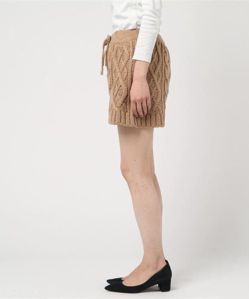 WEGO(ウィゴー)の「WEGO/ロービングケーブルショートパンツ(その他パンツ・レディース・ライトブラウン/ライトベージュ・FREE)」の14枚目の写真