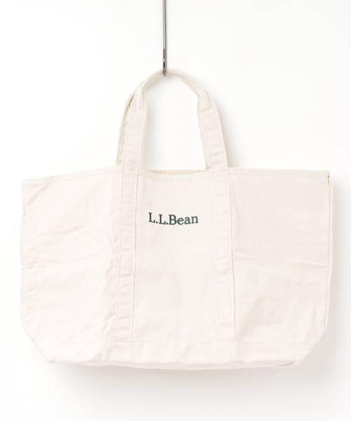 L.L.Bean(エルエルビーン)の「L.L.Bean GROCERY トート バッグ#(トートバッグ・メンズ・ネイビー/アイボリー・FREE)」の6枚目の写真
