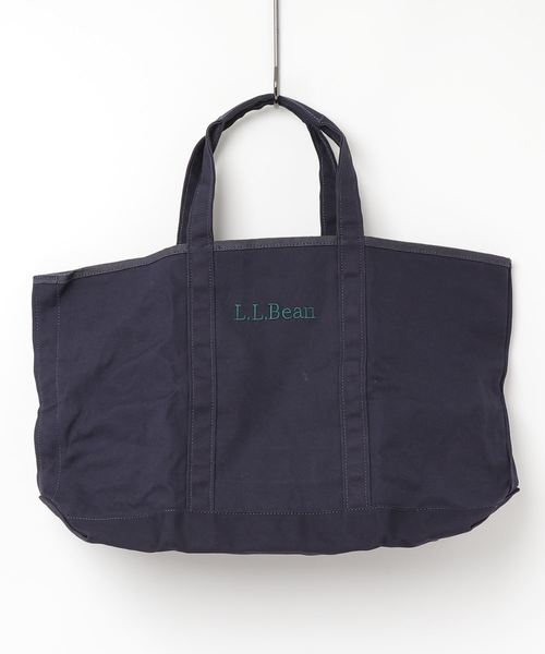 L.L.Bean(エルエルビーン)の「L.L.Bean GROCERY トート バッグ#(トートバッグ・メンズ・ネイビー/アイボリー・FREE)」の7枚目の写真