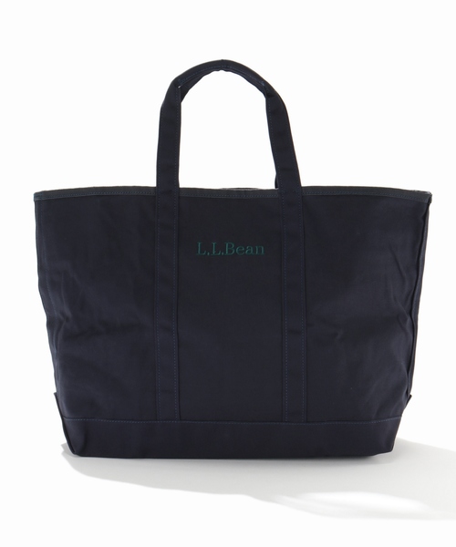 L.L.Bean(エルエルビーン)の「L.L.Bean GROCERY トート バッグ#(トートバッグ・メンズ・ネイビー/アイボリー・FREE)」の8枚目の写真