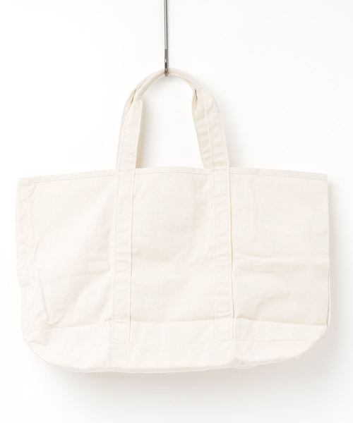 L.L.Bean(エルエルビーン)の「L.L.Bean GROCERY トート バッグ#(トートバッグ・メンズ・ネイビー/アイボリー・FREE)」の3枚目の写真