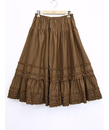 PINK HOUSE（ピンクハウス）の「ローンフリルミディスカート（スカート