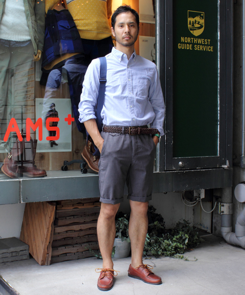 BEAMS PLUS（ビームスプラス）の「BEAMS PLUS / オックスフォード ボタンダウンシャツ (スリムフィット)（シャツ/ブラウス・メンズ・ホワイト/ブルー・X-SMALL/SMALL/MEDIUM/LARGE/X-LARGE）」の16枚目の写真