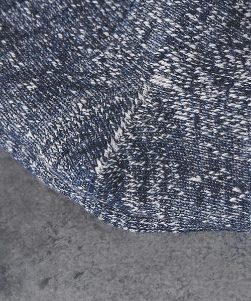 ROTOTO(ロトト)の「<RoToTo(ロトト)> DOUBLE FACE(ソックス/靴下・メンズ・オフホワイト/オリーブ/ダークグレー/ネイビー・MEDIUM)」の7枚目の写真