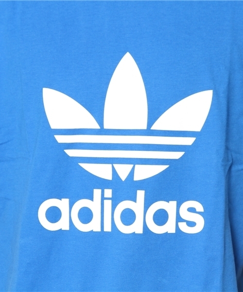 adidas Originals（アディダスオリジナルス）の「アディダス オリジナルス トレフォイル ロゴ Tシャツ adidas Originals ADI TREFOIL TEE（Tシャツ/カットソー・メンズ・グレー/ブルー・SMALL/LARGE/MEDIUM/X-LARGE）」の8枚目の写真