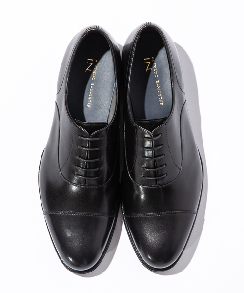 alfredoBANNISTER（アルフレッドバニスター）の「ハイクオリティ グッドイヤーストレートチップビジネスシューズ（ドレスシューズ・メンズ・ブラック/ダークブラウン/キャメル/ネイビー・44/40/41/42/43/39）」の2枚目の写真