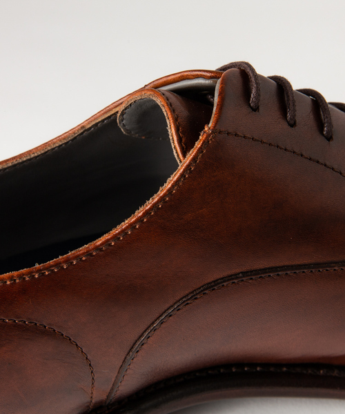 alfredoBANNISTER（アルフレッドバニスター）の「ハイクオリティ グッドイヤーストレートチップビジネスシューズ（ドレスシューズ・メンズ・ブラック/ダークブラウン/キャメル/ネイビー・44/40/41/42/43/39）」の14枚目の写真
