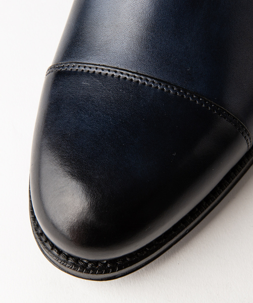 alfredoBANNISTER（アルフレッドバニスター）の「ハイクオリティ グッドイヤーストレートチップビジネスシューズ（ドレスシューズ・メンズ・ブラック/ダークブラウン/キャメル/ネイビー・44/40/41/42/43/39）」の5枚目の写真