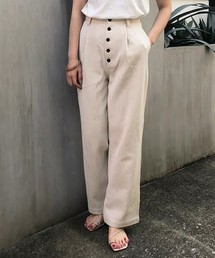 TODAYFUL | ヘリンボーンボタンパンツ(その他パンツ)