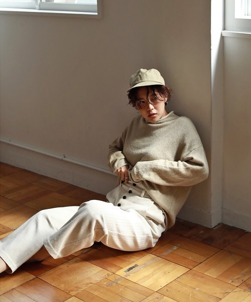 TODAYFUL(トゥデイフル)の「ヘリンボーンボタンパンツ(その他パンツ・レディース・キナリ・36inch/38inch)」の4枚目の写真