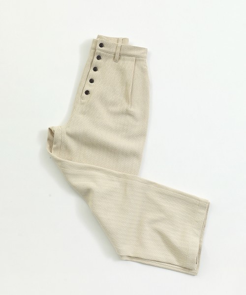 TODAYFUL(トゥデイフル)の「ヘリンボーンボタンパンツ(その他パンツ・レディース・キナリ・36inch/38inch)」の8枚目の写真