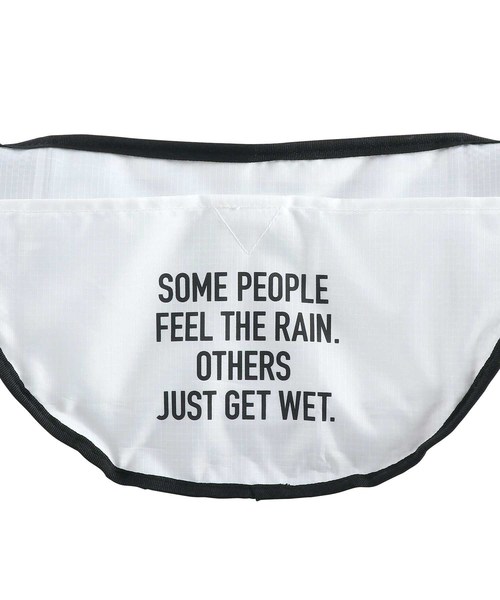 KiU（キウ）の「クリアメッシュボディバッグ（ボディバッグ/ウエストポーチ・レディース・オフホワイト・FREE）」の3枚目の写真