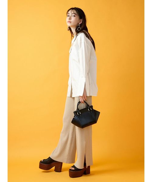 EMODA（エモダ）の「ブロックハンディバッグ（ハンドバッグ・レディース・ブラウン/ブラック/ホワイト・FREE）」の10枚目の写真