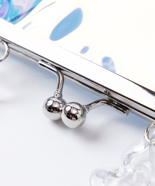 WEGO（ウィゴー）の「WEGO/がま口ショルダーバッグ（ショルダーバッグ・レディース・ブラック/その他1/その他2/ホワイト系その他/その他3・FREE）」の17枚目の写真